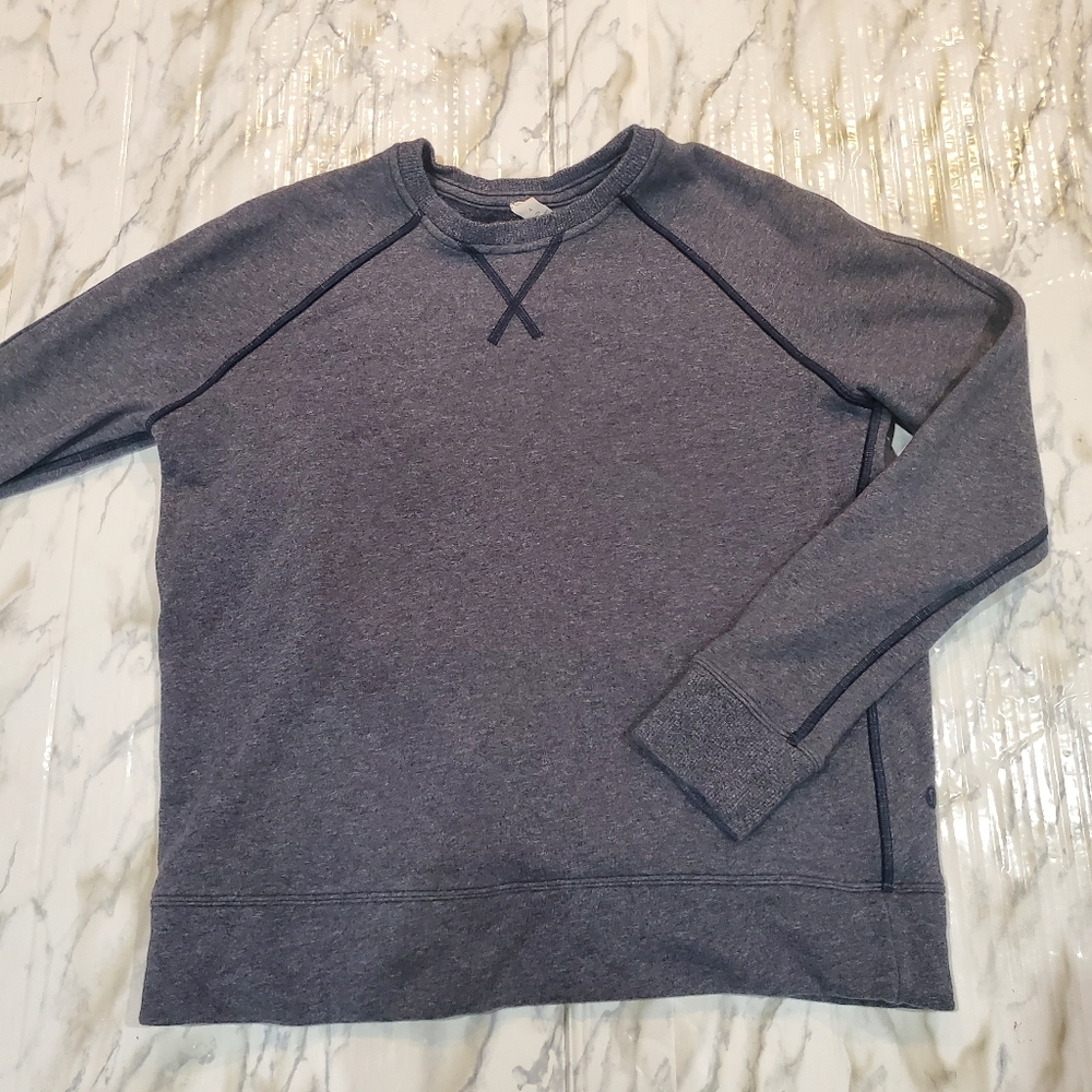 Lululemon Blue Pull Over Sweater Small